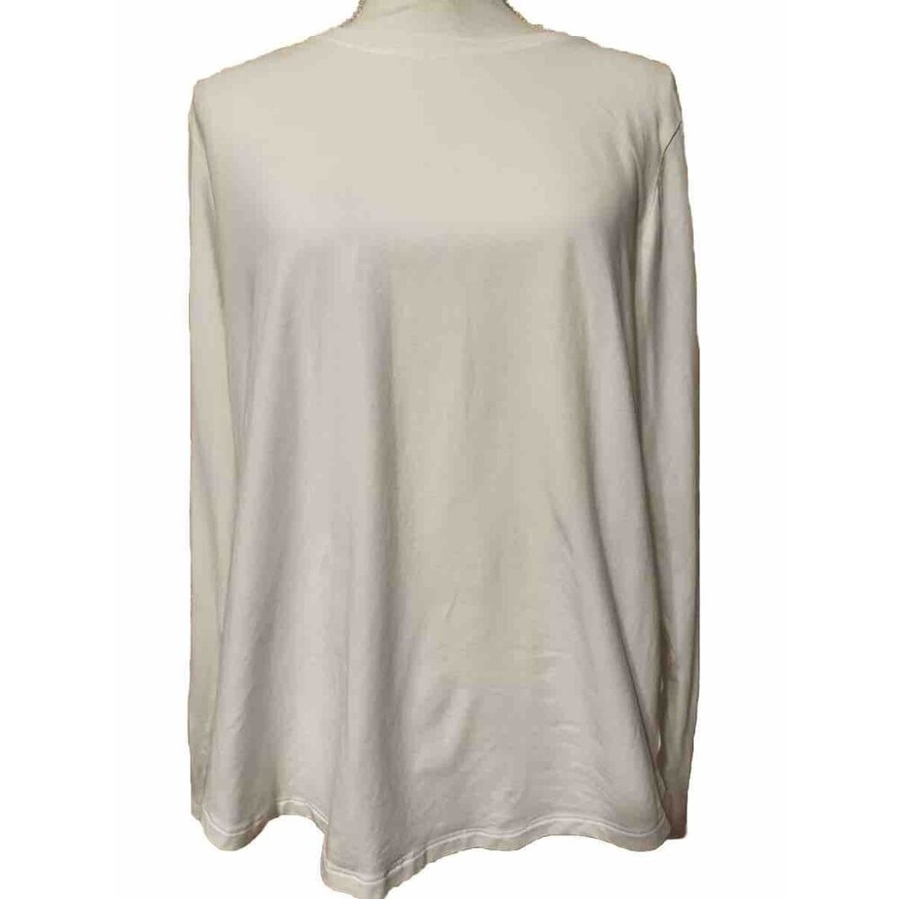 Lululemon White Long Sleeve Top Packable Packable Activewear